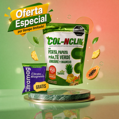 Oferta Especial: Fibra Colnclin ⭐ - digestión ligera y ve al baño sin esfuerzo